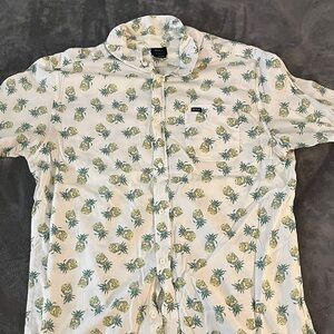 Lot of mens button down beach shirts, RVCA, roark, oneil , salty crew